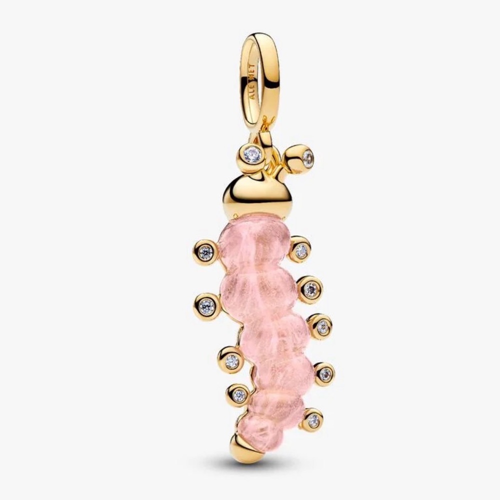 Pandora Pink Caterpillar Charm